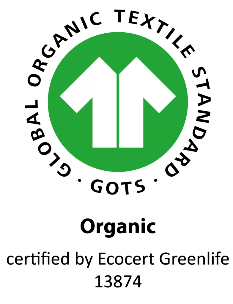 Logo de la certification GOTS, Global Organic Textile Standard