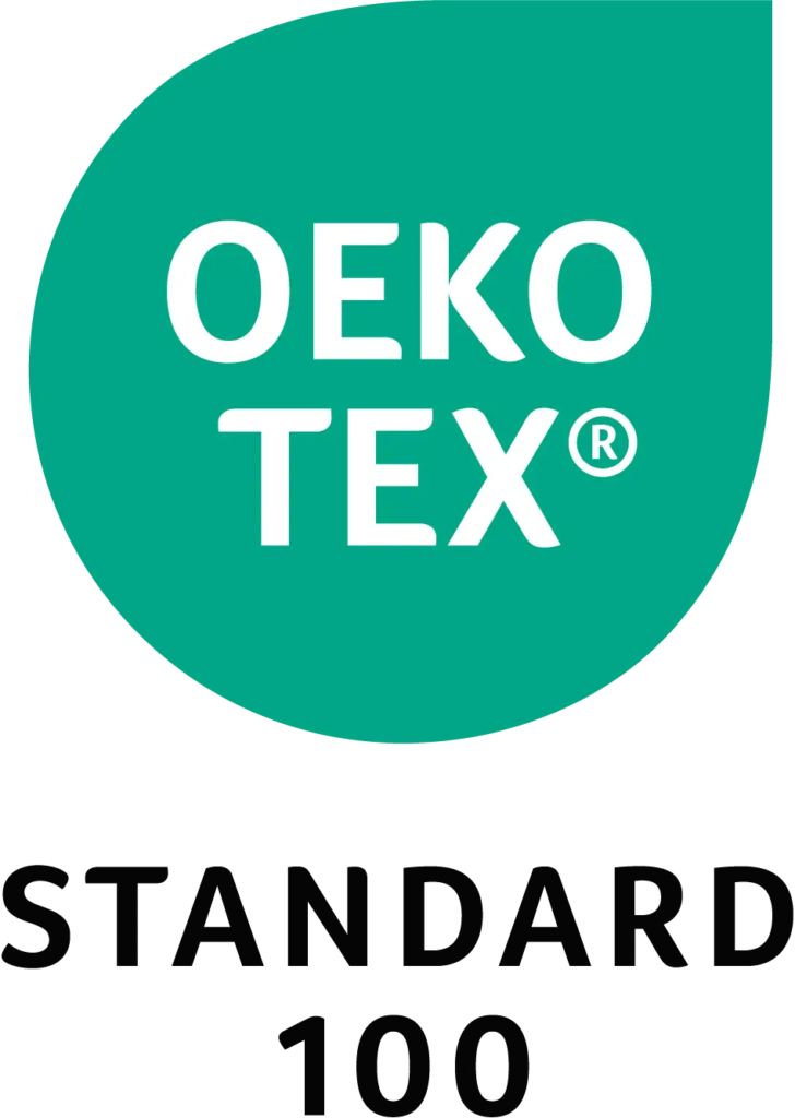 Logo de la certification OEKO-TEX STANDARD 100